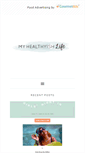 Mobile Screenshot of myhealthyishlife.com